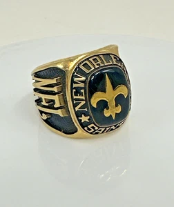 Balfour NLF Team Collection Oversized Ring Paper Weight, New Orleans Saints - Picture 1 of 9