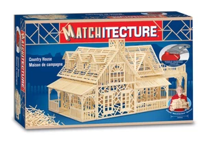 Matchitecture 6623 Landhaus Streichholzset mit Mikrobalkenschneider (50 cm) - Bild 1 von 1