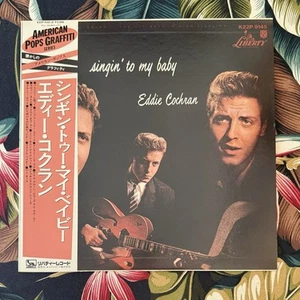 Eddie Cochran – Singin' To My Baby .. Japan Obi LP - Picture 1 of 3