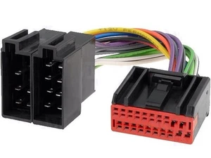 Jaguar S Typ X Headunit ISO Kabelbaum Webstuhl Konverter Adapter Stecker - Bild 1 von 1