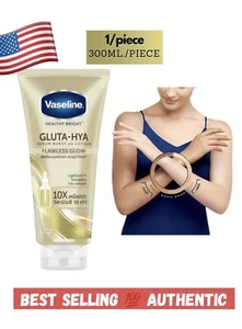 Vaseline Gluta-Hya Serum Burst Lotion Healthy Dewy Radiance Flawless Glow 300ml - Picture 1 of 3