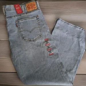 Levi's 527 schmale Bootcut-Jeans für Herren 42 x 30 helle Waschung distressed Denim neu mit Etikett - Bild 1 von 9