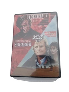 Beyond Justice (1991) & Escape From Sobibor (1987) DVD Rutger Hauer Double Featu - Imagen 1 de 3