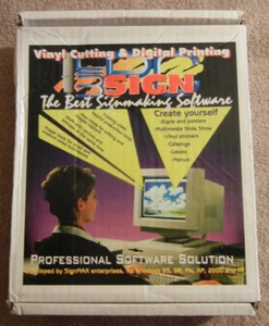 2007 WINPCSIGN PRO CUTTING, DESIGN AND PRINTING. VECTOR SOFTWARE XP, 7, 10 - Picture 1 of 19