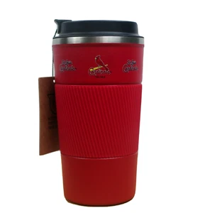 St. Louis Cardinals NBL Stainless Steel Red Travelers Tumbler Coffee Tea 18ozs. - Picture 1 of 6