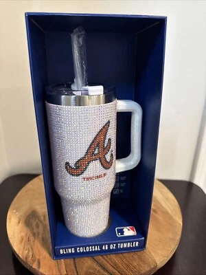 Vaso Bling Colossal 46 oz Atlanta Braves Foto 1 de 2