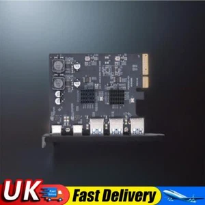 USB 3.2 HUB ASM3142 + VL822 Chip PCIE Splitter PCI Express (PCIe) Expansion Card - Bild 1 von 18