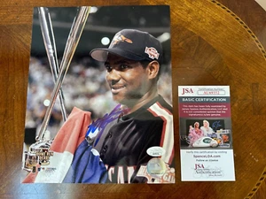 MLB Official Miguel Tejada Home Run Signed 8x10 Photo Baltimore Orioles JSA COA - Picture 1 of 1