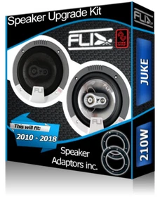 Fli car speakers for Nissan Juke Front Door Speakers + speaker adapters 210W - Picture 1 of 1