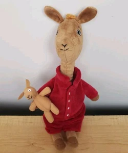 Pijama de peluche Kids Preferred Llama Llama rojo 14" Anna Dewdney 2016 - Imagen 1 de 10