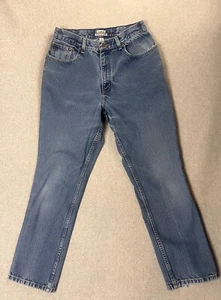 Vtg LL Bean Jeans Mom High Rise Original Fit Relaxed Women’s Size 12 Cotton Blue - Picture 1 of 10