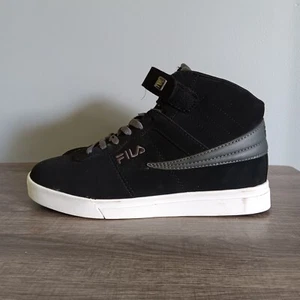 Fila Men's Vulc 13 Mid Top Black Gray Athletic Casual Shoes 1SC60589-013 Sz 9.5 - Picture 1 of 7