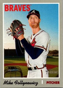 2019 Topps Heritage - Mike Foltynewicz #327 - Picture 1 of 2