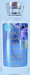 BATH & BODY WORKS MOONLIGHT PATH 24 HORAS HUMEDAD CORPORAL LOCIÓN KARITÉ VITAMINA E - Imagen 1 de 5