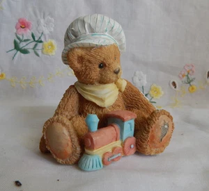 CHERISHED TEDDIES THOMAS "CHUGGIN' ALONG" FIGURINE   - Bild 1 von 5
