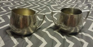 Vintage Empire Crafts Silver-Quadruple Plate Sugar & Creamer Set - as pictured - Picture 1 of 5