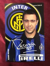 ALVARO RECOBA-FC Inter Milan 01/02-68 Caps URUGUAY-Ex-Nacional/Danubio-AK