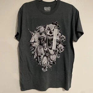 Spencer's Men's Scary Clown Gray T-shirt Large - Picture 1 of 8