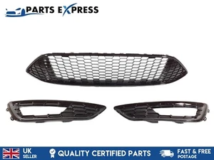 FORD FOCUS 2015 - 2018 NEW OE ST LINE FRONT BUMPER GRILL TRIM SET - Picture 1 of 12