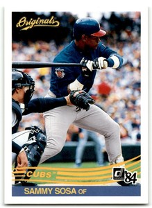 2002 DONRUSS ORIGINALS SAMMY SOSA CHICAGO CUBS #160