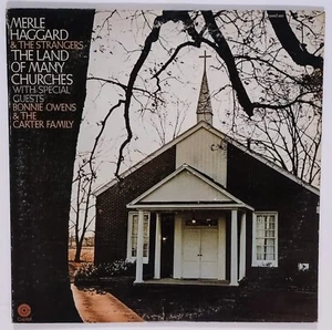 Merle Haggard - The Land of Many Churches - 12" 33 RPM 2 LP's 1971 Club Edition - Picture 1 of 15