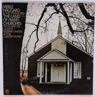 Merle Haggard - The Land of Many Churches - 12" 33 RPM 2 LP's 1971 Club Edition - Image 1 of 4