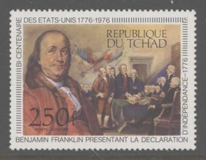 Tschad 1976 American Bicentennial Set Sc# C181-85 NH - Bild 1 von 2