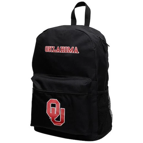 **OKLAHOMA SOONERS Full Size Adjustable BACKPACK #03 - New w/ Tags** Cover