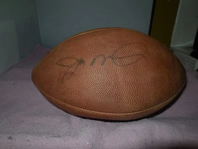 joe montana autograhed football c.o.a. upper deck - Image 1 of 4