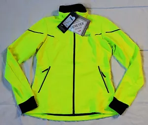 GORE Wear NWT R5 Gore-Tex Infinium Women's Cycling Running Jacket SZ L Neon/Blk - Picture 1 of 8