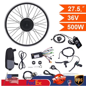 27.5"E-Bike Front Wheel Hub Motor 36V 500W Electric Bicycle Motor Conversion Kit - Picture 1 of 17