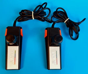 Atari 7800 OEM Pro-Line CX24 Joystick Controllers Lot of (2) Both Tested - Picture 1 of 4