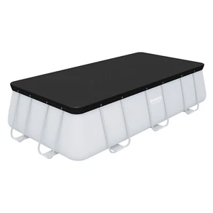 Poolabdeckung Eckig 396 x 185 cm Abdeckplane Poolplane für Bestway Frame Pools - Bild 1 von 8