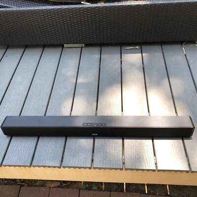 Barra de sonido auxiliar de cine en casa RCA negra Bluetooth (sin cable de alimentación ni cables) Foto 1 de 4