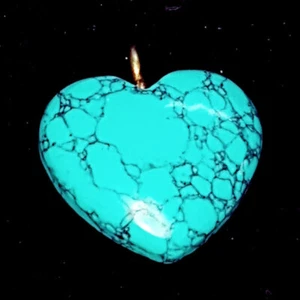 Gemas de corte corazón opacas certificadas azul turquesa natural piedras preciosas sueltas de 11,72 quilates - Imagen 1 de 12