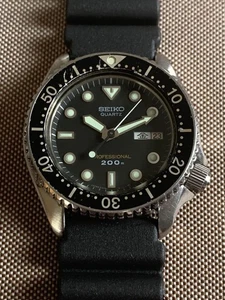 Seiko Watch Diver Professional Battery 200M - Picture 1 of 9