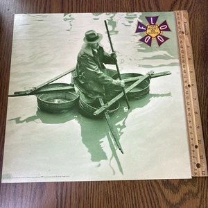 Original 1990 They Might Be Giants Flood Album Cover Art Promo Poster TMBG - Picture 1 of 3