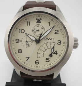 Reloj Cuarzo Fossil Aeroflite Multifunción Cuero - CH2938 - Batería Nueva - Imagen 1 de 14