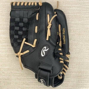 Rawlings RSB Softball Series Handschuh SS13W 13 Zoll RHT schwarz Leder mit Zero Shock - Bild 1 von 9