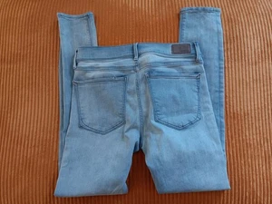 Express Damen Used Mid Rise Legging Jegging Gr. 10R Stretch Light (Ji) - Bild 1 von 10