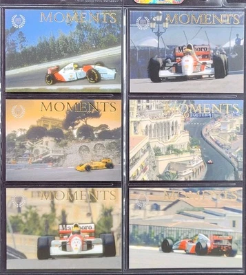 2005 Futera F1 (Australia) Grand Prix Moments Complete Six Racing Card Subset - Image 1 of 4