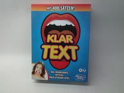 HASBRO GAMING - KLARTEXT - UNGESPIELT - 2019 - Bild 1 von 3