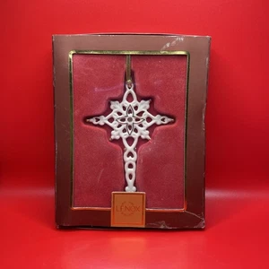 Lenox STAR of BETHLEHEM Fine Porcelain 5" Christmas Ornament 760562 Goldrand - Bild 1 von 4