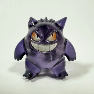 Modellino giocattolo vintage Gengar Pokémon TOMY 1,5" viola trasparente Nintendo - Foto 1 di 3