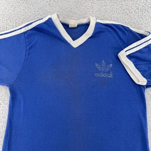 Camisa Adidas De Colección Para Hombre XS Trifolio Tres Rayas Atlética Años 70 80 - Imagen 1 de 8