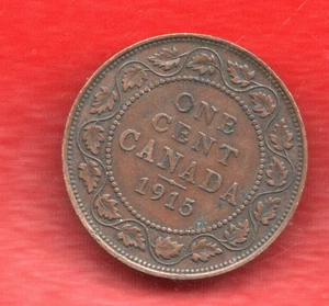 CANADA 1 CENT 1915 - Picture 1 of 2