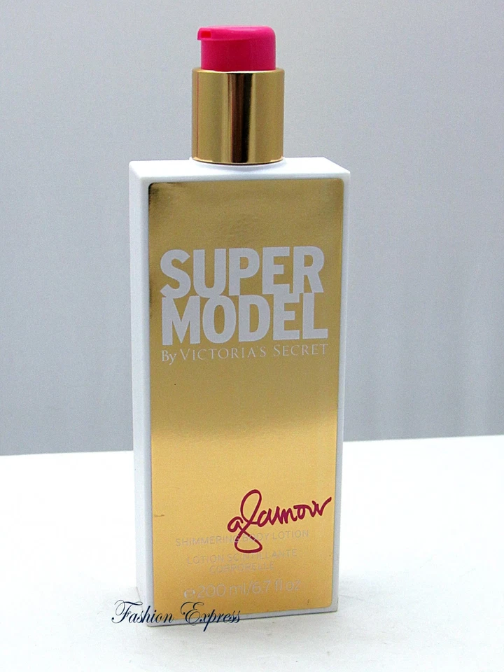 VICTORIA'S SECRET SUPER MODEL LOÇÃO CORPORAL CINTILANTE 6,7 FL OZ - Imagem 1 de 1