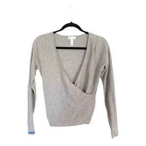 Leith Pullover grau gerippt - Bild 1 von 2