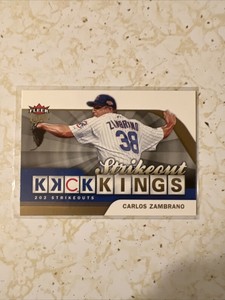 2006 Ultra Strikeout Kings Carlos Zambrano #SOK9
