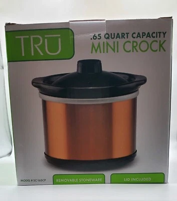 Mini Crockpot/Fondue Pot NEW - Image 1 of 4